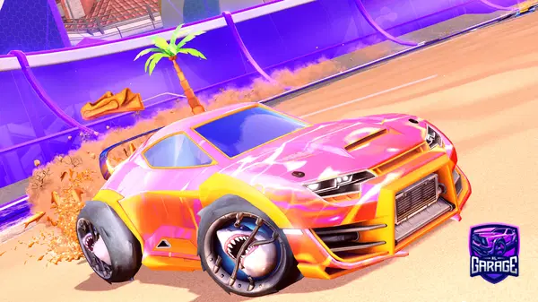 A Rocket League car design from Jaceisme