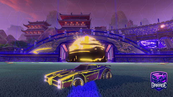 A Rocket League car design from Kamuyy