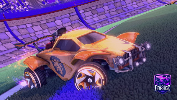 A Rocket League car design from no_friends429