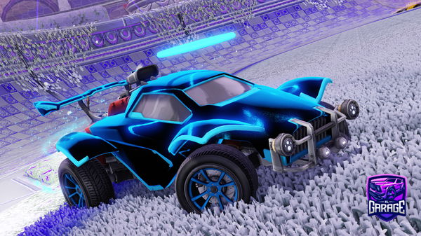 A Rocket League car design from rsti