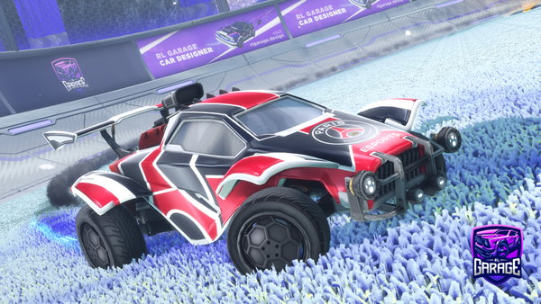 A Rocket League car design from DarkEmerald1