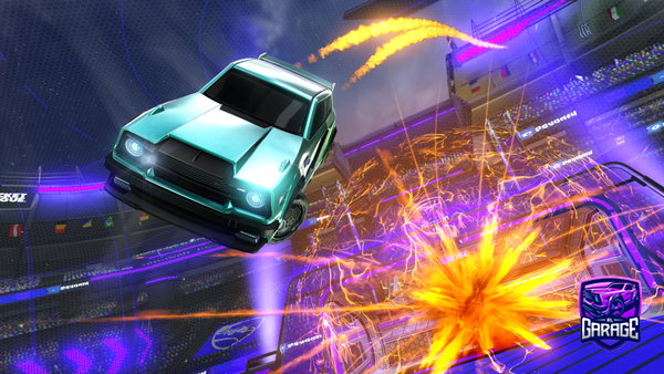 A Rocket League car design from Lui7909