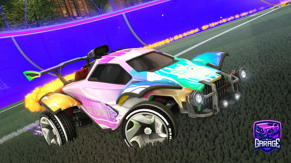 A Rocket League car design from Youtube_Chrymix