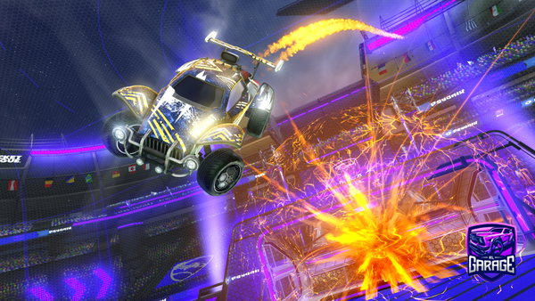 A Rocket League car design from Urban6