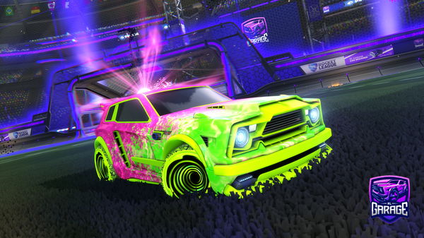 A Rocket League car design from King-Slic3r