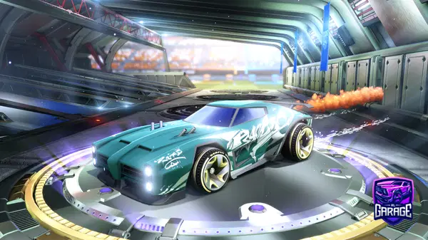 A Rocket League car design from bebzifrbetterngl