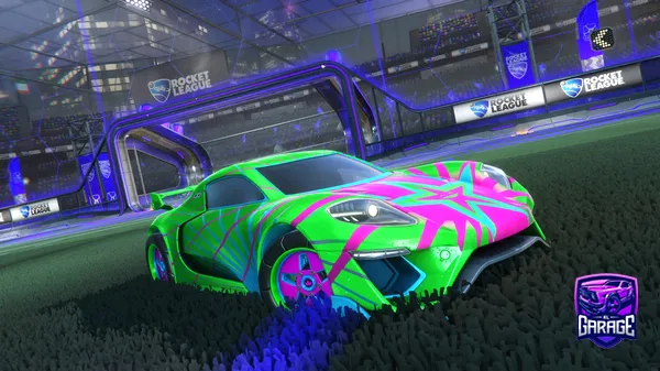 A Rocket League car design from qwizzywizzy