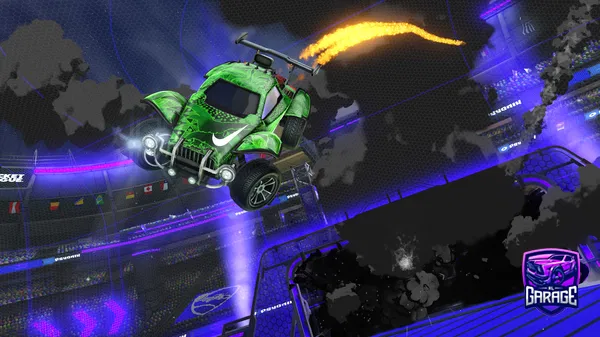 A Rocket League car design from Arctic21