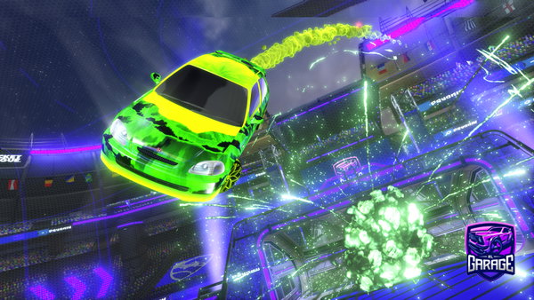 A Rocket League car design from sandrsis