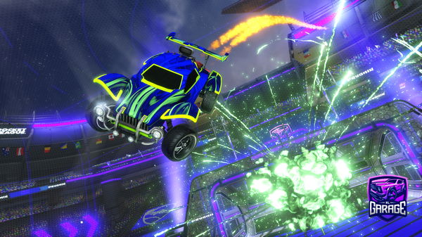 A Rocket League car design from Arthursuper1212