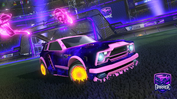 A Rocket League car design from valkyraeRL