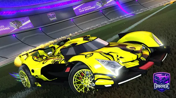 A Rocket League car design from Sharkie-Boy