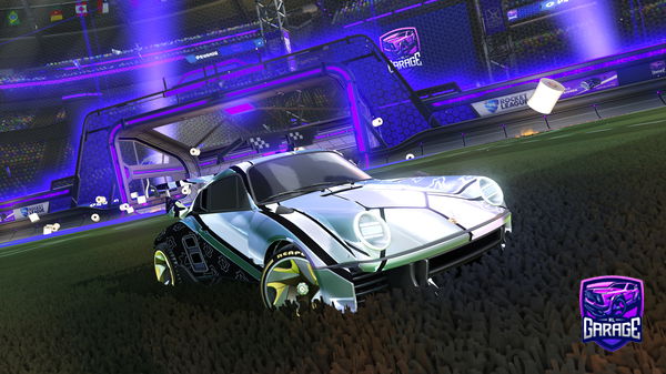 A Rocket League car design from MiloPlaysRumble