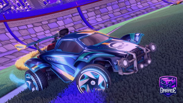 A Rocket League car design from boxpsycho