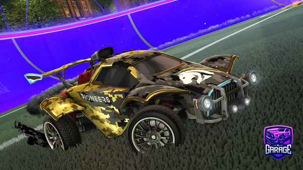 A Rocket League car design from XxLAMETRADERxX