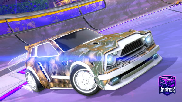 A Rocket League car design from TheGreatThing