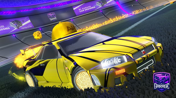A Rocket League car design from jomemsen103
