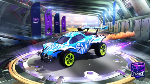 A Rocket League car design from ivancito2606