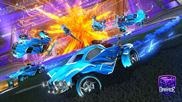 A Rocket League car design from king_leo180