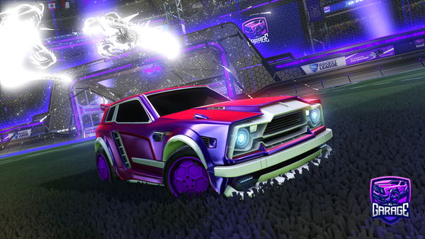 A Rocket League car design from Tom96