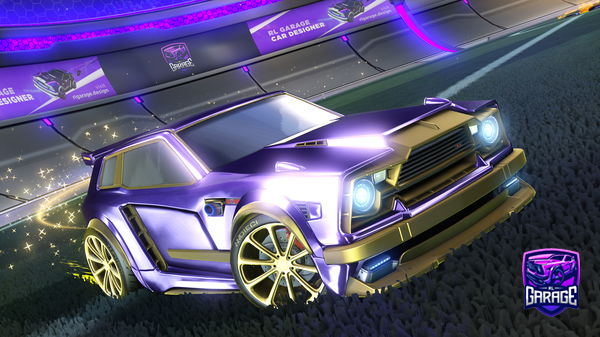 A Rocket League car design from xluvpink