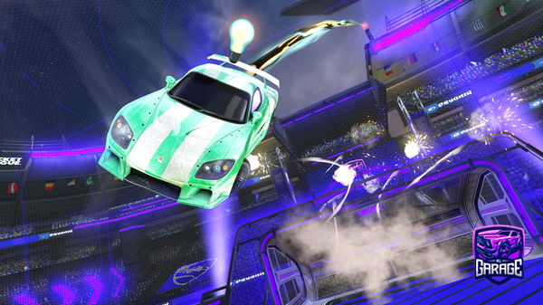 A Rocket League car design from TrinityLG