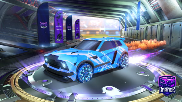 A Rocket League car design from DJgabi2020