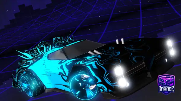 A Rocket League car design from yarik_tigr