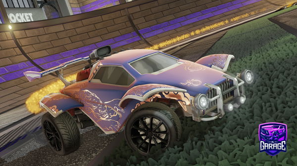 A Rocket League car design from fudmeow