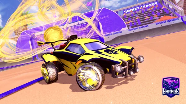 A Rocket League car design from M4T7y