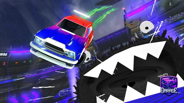 A Rocket League car design from SnowyDan