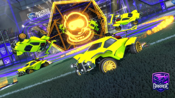 A Rocket League car design from Molerat35
