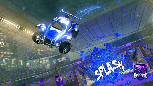 A Rocket League car design from ZNX_mist19