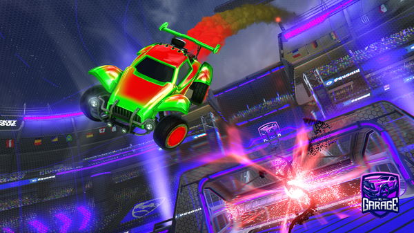 A Rocket League car design from __S