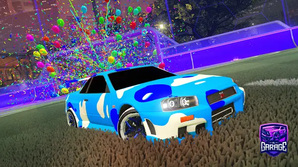 A Rocket League car design from ElAgusPro87