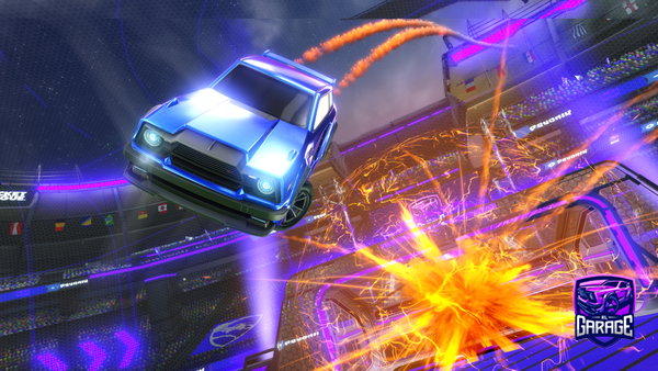 A Rocket League car design from FaZeGarfield389