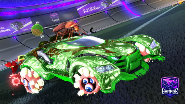 A Rocket League car design from TJNrl