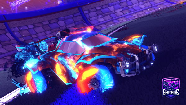 A Rocket League car design from VitalityIII