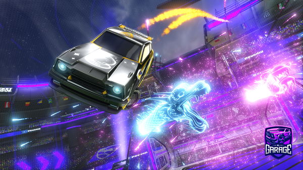 A Rocket League car design from TTV_Thunder002