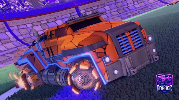 A Rocket League car design from pixl_