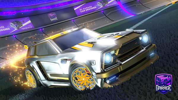 A Rocket League car design from KUTK3R