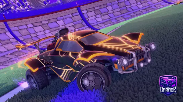 A Rocket League car design from floopdafinn