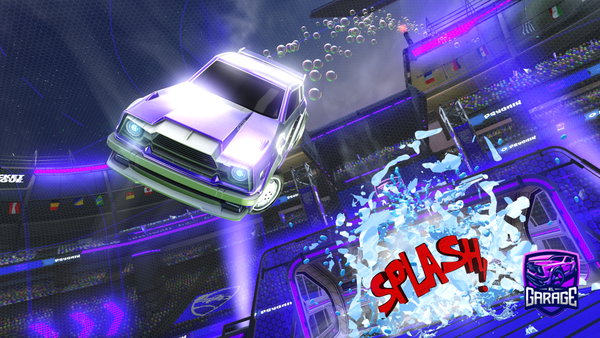 A Rocket League car design from TomBockWurst