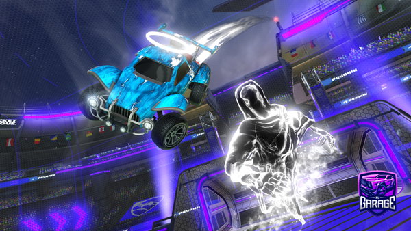 A Rocket League car design from BlueAnime
