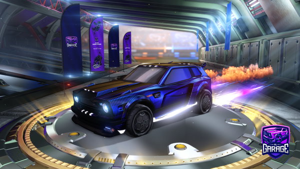 A Rocket League car design from cazhlo