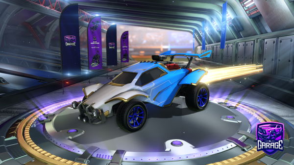 A Rocket League car design from Krampus2