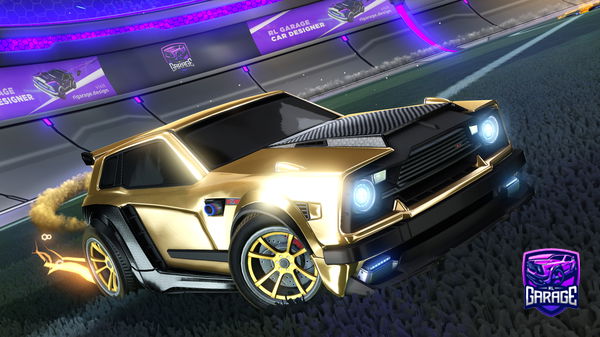 A Rocket League car design from ICONPlayer