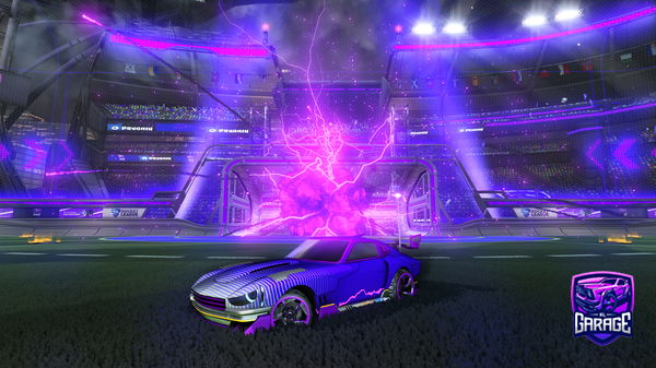 A Rocket League car design from Poweredplayer