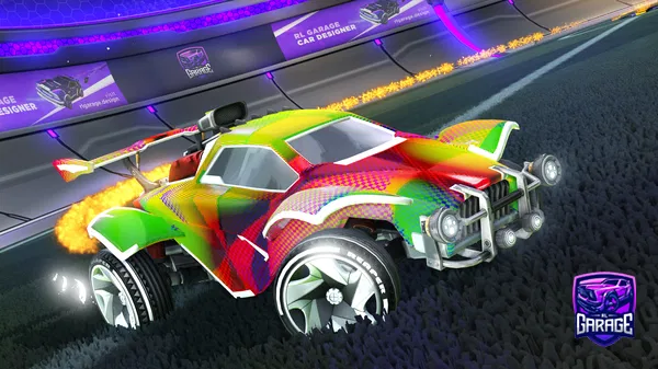 A Rocket League car design from DarkFromNL_