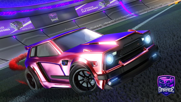A Rocket League car design from MR27I-